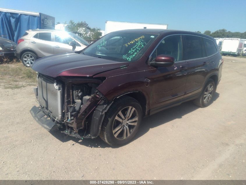 2016 HONDA PILOT EX-L - 5FNYF6H85GB069566