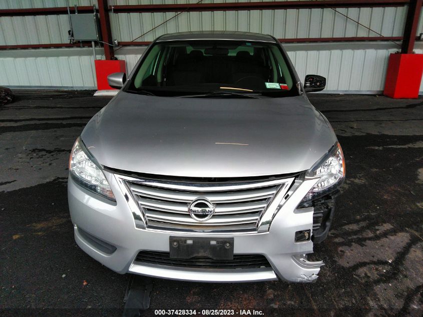 2015 NISSAN SENTRA S - 3N1AB7APXFY262595