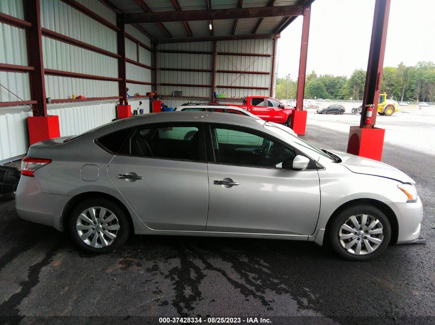 2015 NISSAN SENTRA S - 3N1AB7APXFY262595