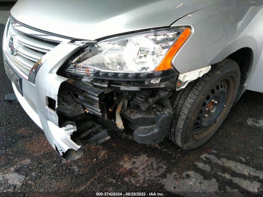 2015 NISSAN SENTRA S - 3N1AB7APXFY262595