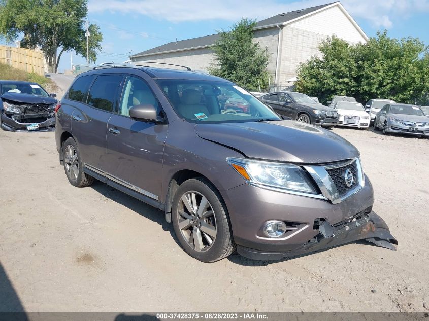 2013 NISSAN PATHFINDER PLATINUM - 5N1AR2MM5DC605277