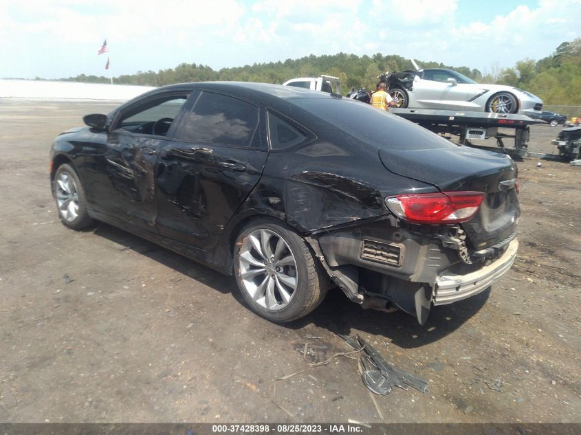 2015 CHRYSLER 200 S - 1C3CCCBBXFN660583