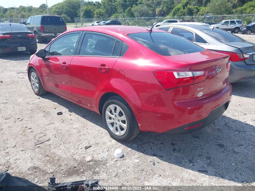 2015 KIA RIO LX - KNADM4A33F6455112