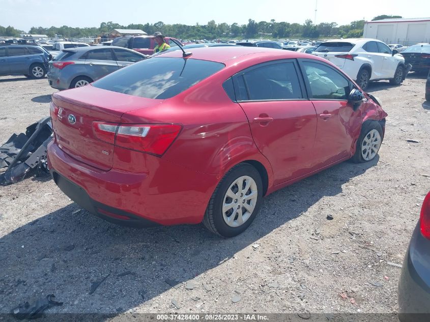 2015 KIA RIO LX - KNADM4A33F6455112