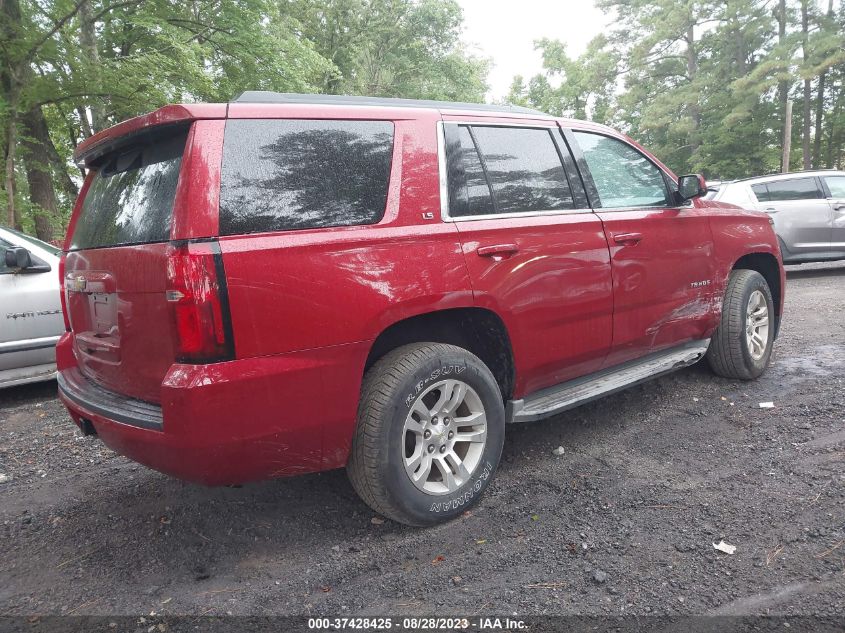 2015 CHEVROLET TAHOE LS - 1GNSKAKC1FR300772