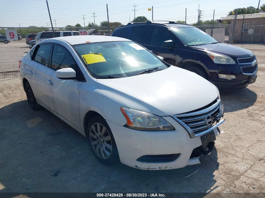 2015 NISSAN SENTRA S - 3N1AB7AP4FY355399