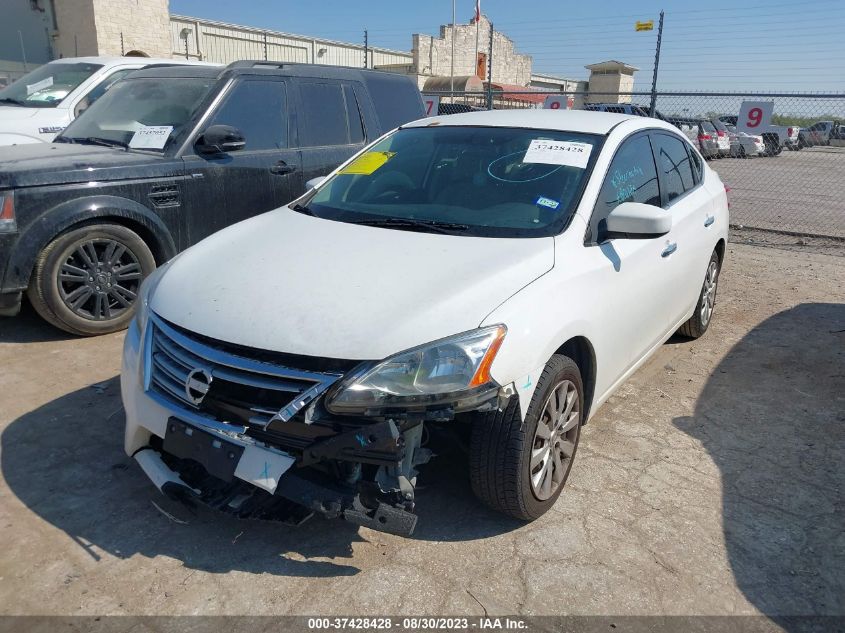 2015 NISSAN SENTRA S - 3N1AB7AP4FY355399