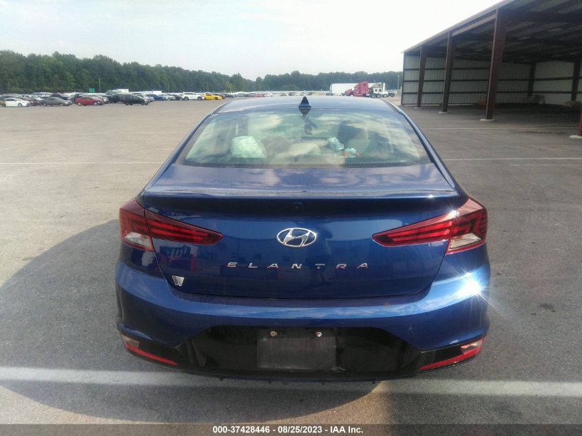 2019 HYUNDAI ELANTRA SEL - 5NPD84LF6KH428873