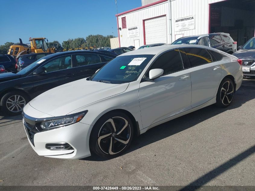 2020 HONDA ACCORD SEDAN SPORT - 1HGCV1F31LA133887