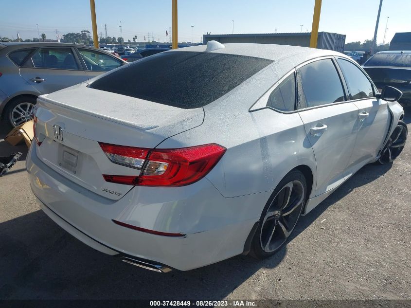 2020 HONDA ACCORD SEDAN SPORT - 1HGCV1F31LA133887