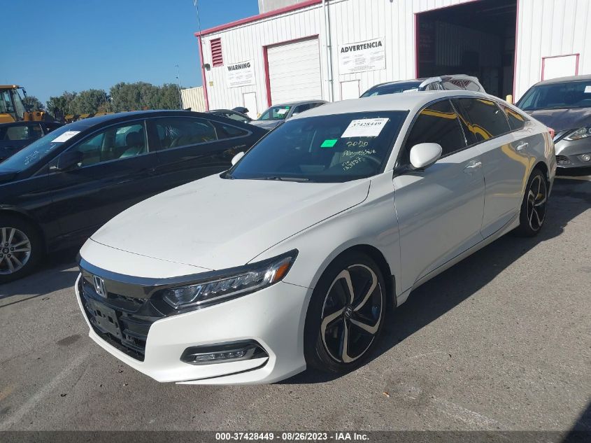 2020 HONDA ACCORD SEDAN SPORT - 1HGCV1F31LA133887