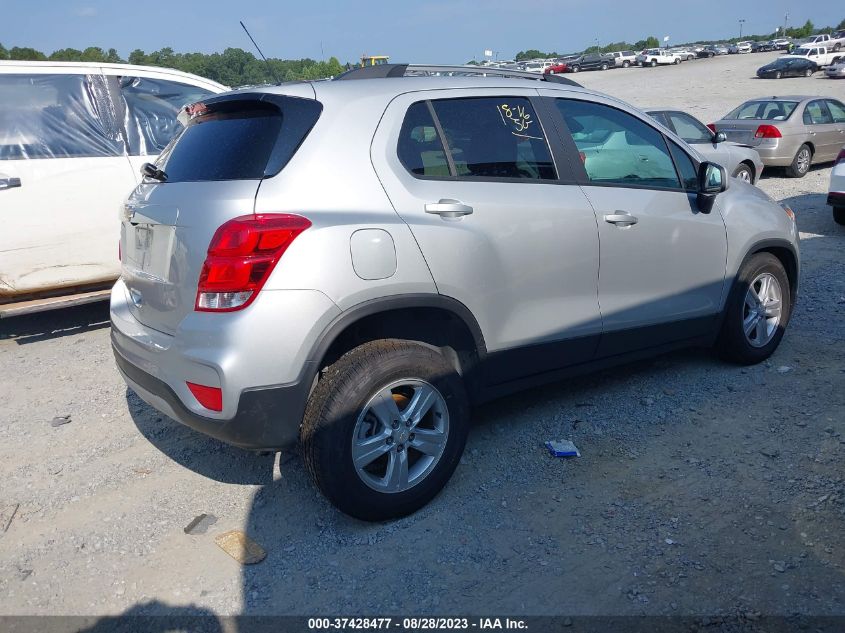 2021 CHEVROLET TRAX LT - KL7CJPSM9MB365688