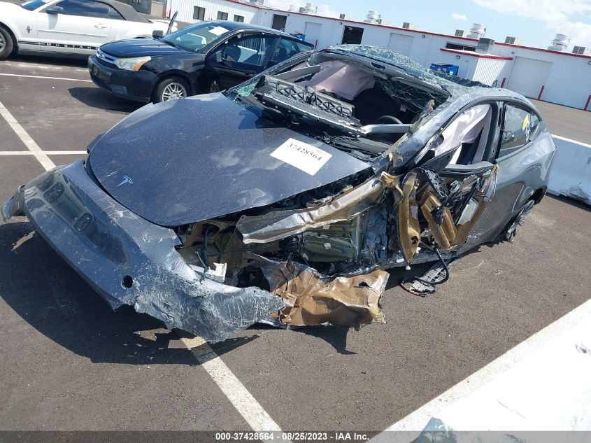VIN 7SAYGDEE1PF839437 2023 TESLA MODEL Y LONG RANGE
