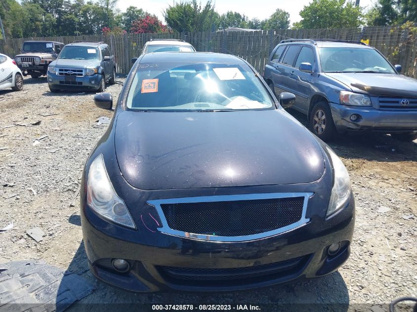 2013 INFINITI G37 SEDAN X JN1CV6AR8DM752190