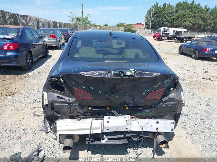 2013 INFINITI G37 SEDAN X JN1CV6AR8DM752190