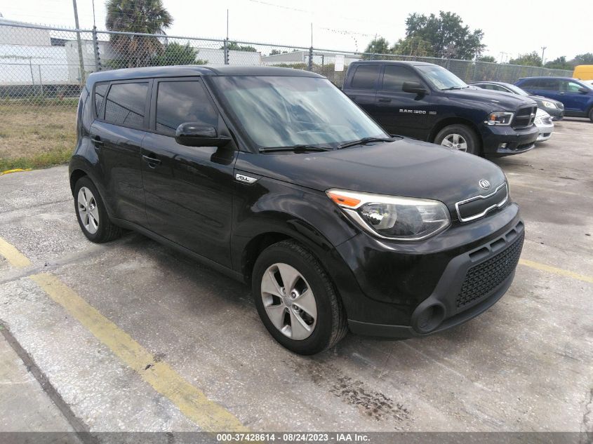 2016 KIA SOUL BASE - KNDJN2A23G7833133