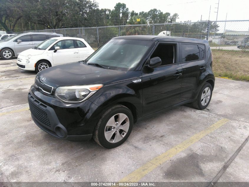 2016 KIA SOUL BASE - KNDJN2A23G7833133
