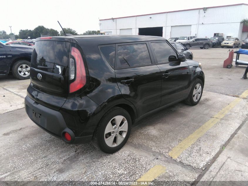 2016 KIA SOUL BASE - KNDJN2A23G7833133