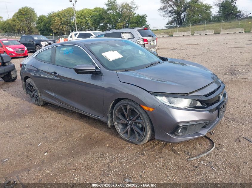 2019 HONDA CIVIC COUPE SPORT - 2HGFC4B81KH304840