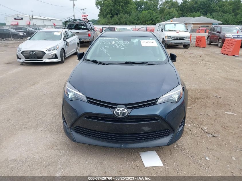 2017 TOYOTA COROLLA L/LE/XLE/SE/XSE - 2T1BURHE8HC937956