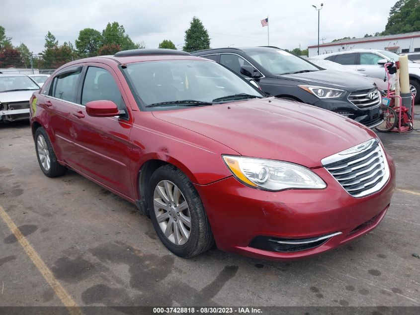 2013 CHRYSLER 200 TOURING - 1C3CCBBG2DN636006
