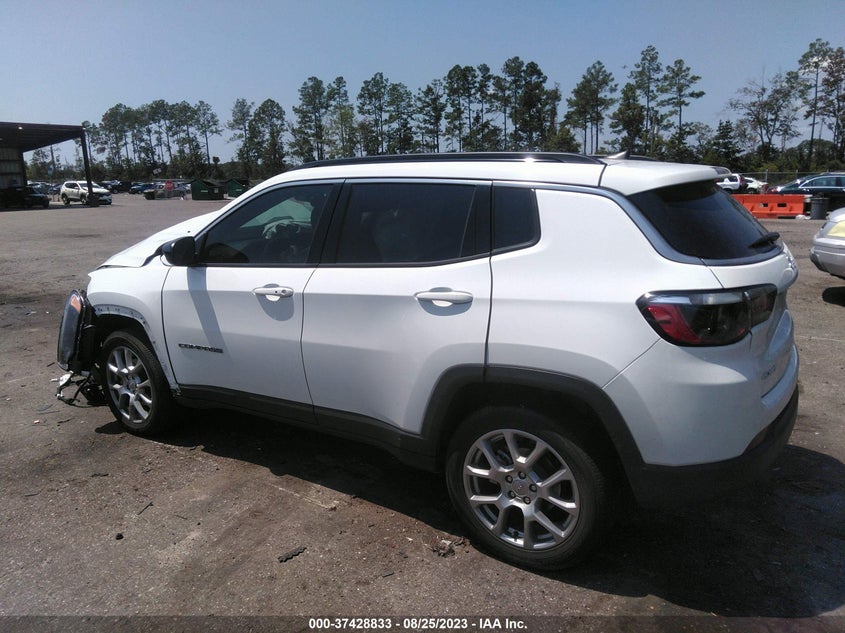 VIN 3C4NJDFB0NT195305 2022 JEEP COMPASS LATITUDE LUX