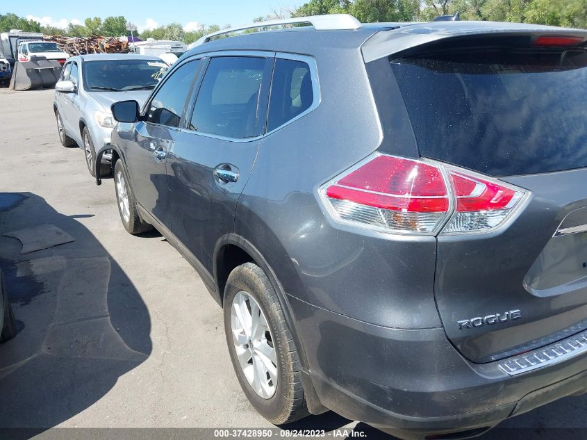 2016 NISSAN ROGUE SV - KNMAT2MV3GP685397