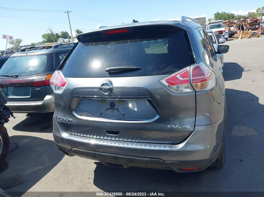 2016 NISSAN ROGUE SV - KNMAT2MV3GP685397