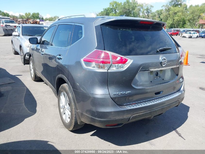 2016 NISSAN ROGUE SV - KNMAT2MV3GP685397