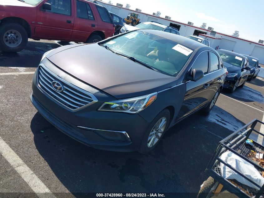 2017 HYUNDAI SONATA 2.4L - 5NPE24AF2HH444909