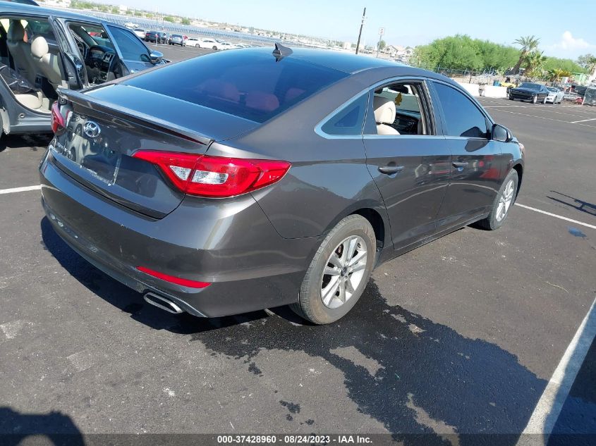 2017 HYUNDAI SONATA 2.4L - 5NPE24AF2HH444909