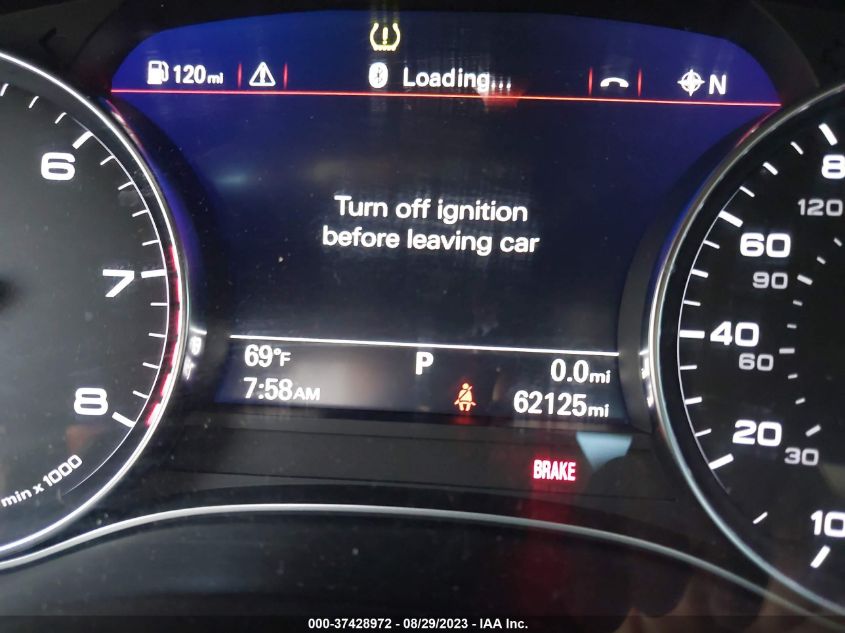 2018 AUDI A6 PREMIUM/SPORT - WAUC8AFCXJN099053