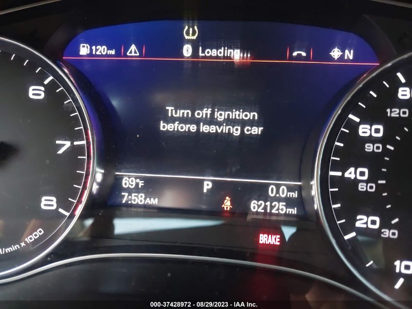 2018 AUDI A6 PREMIUM/SPORT - WAUC8AFCXJN099053