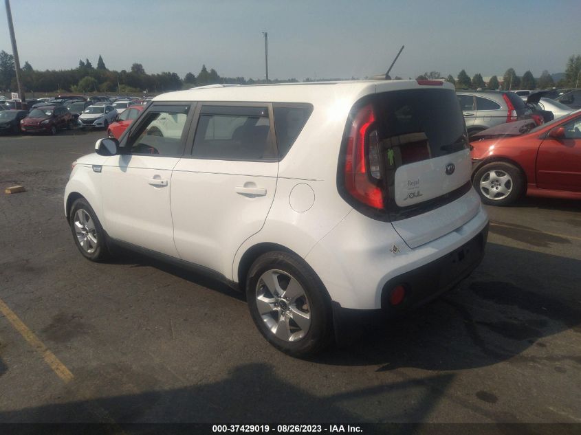 2018 KIA SOUL BASE - KNDJN2A29J7514097