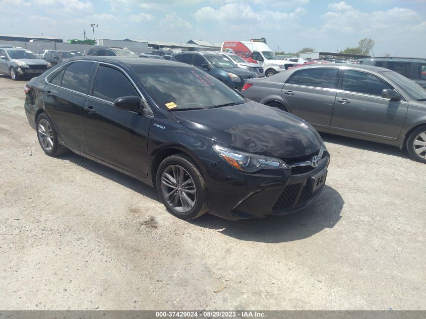 2015 TOYOTA CAMRY HYBRID LE/XLE/SE - 4T1BD1FK8FU161379