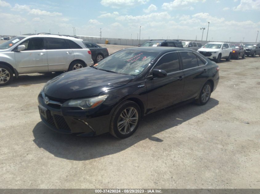 2015 TOYOTA CAMRY HYBRID LE/XLE/SE - 4T1BD1FK8FU161379