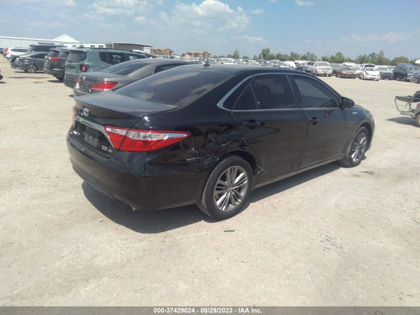 2015 TOYOTA CAMRY HYBRID LE/XLE/SE - 4T1BD1FK8FU161379