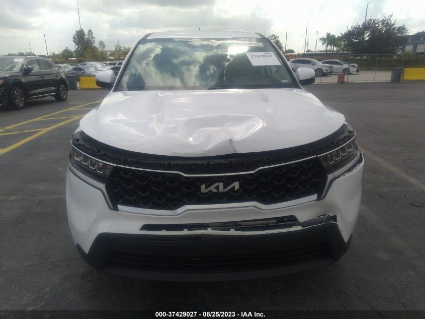 2022 KIA SORENTO LX - 5XYRG4LC9NG107128