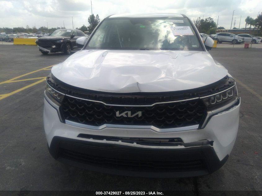 2022 KIA SORENTO LX - 5XYRG4LC9NG107128