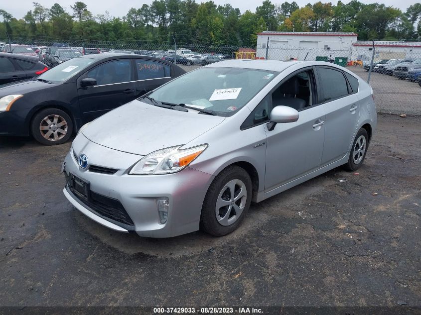 2014 TOYOTA PRIUS FOUR/FIVE/THREE/ONE/TWO - JTDKN3DU5E0359960