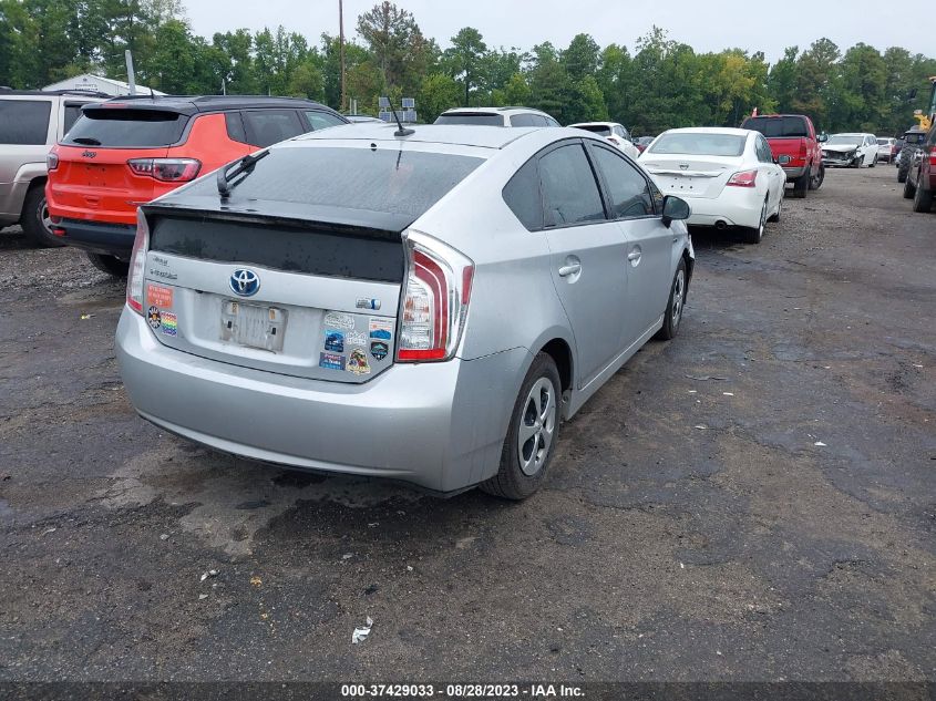 2014 TOYOTA PRIUS FOUR/FIVE/THREE/ONE/TWO - JTDKN3DU5E0359960