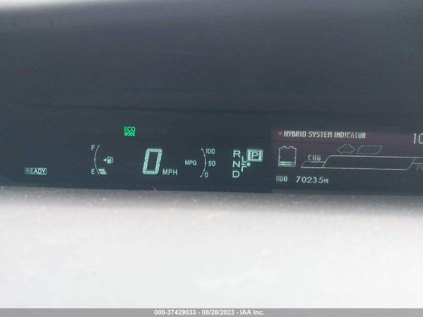 2014 TOYOTA PRIUS FOUR/FIVE/THREE/ONE/TWO - JTDKN3DU5E0359960