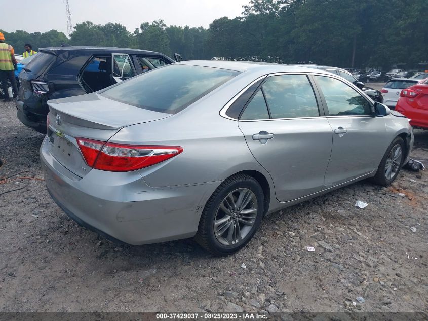 2017 TOYOTA CAMRY XLE/SE/LE/XSE - 4T1BF1FK6HU298155