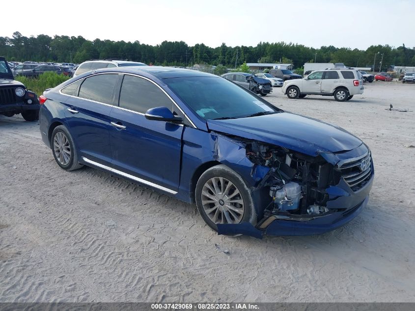 2015 HYUNDAI SONATA 2.4L LIMITED - 5NPE34AF7FH031863