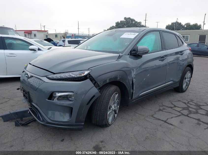 2021 HYUNDAI KONA EV ULTIMATE KM8K53AG6MU099425