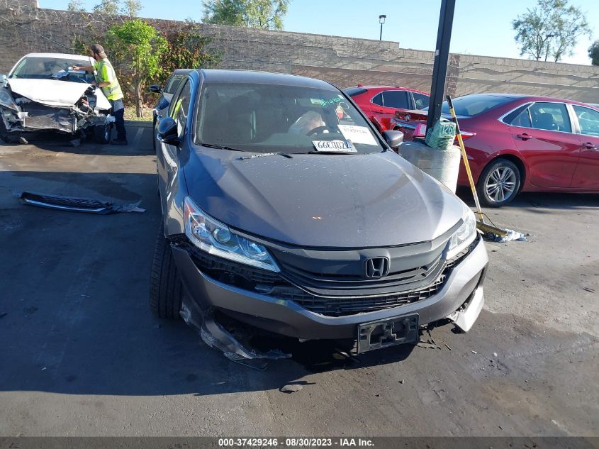 2017 HONDA ACCORD SEDAN SPORT - 1HGCR2F56HA248505