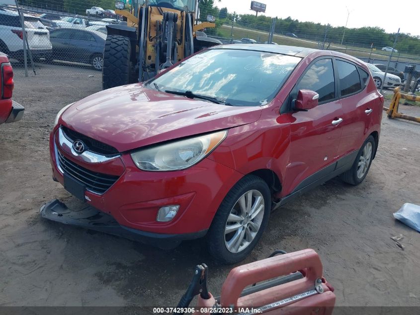 2013 HYUNDAI TUCSON LIMITED - KM8JU3AC7DU653096