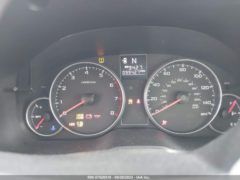 2014 SUBARU OUTBACK 2.5I - 4S4BRBAC1E3241005