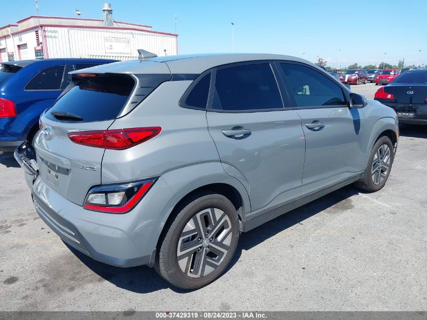 KM8K33AGXNU158662 Hyundai Kona Electric SEL 4