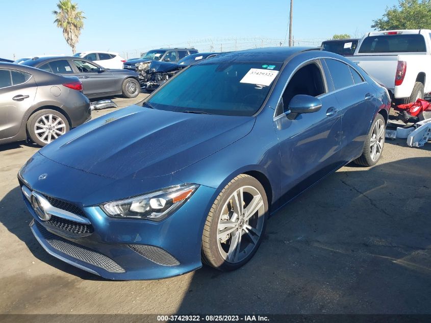 2020 MERCEDES-BENZ CLA 250 - W1K5J4GB7LN088771